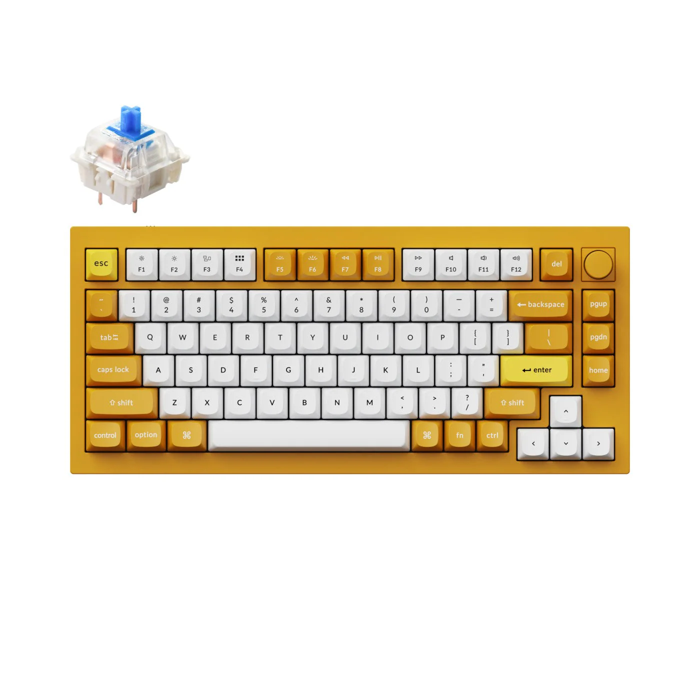 Keychron Q1 QMK Wired Custom Mechanical Keyboard - Version 2(US ANSI Layout) - Image 49