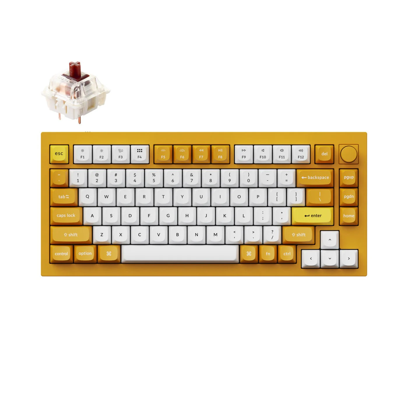 Keychron Q1 QMK Wired Custom Mechanical Keyboard - Version 2(US ANSI Layout) - Image 50