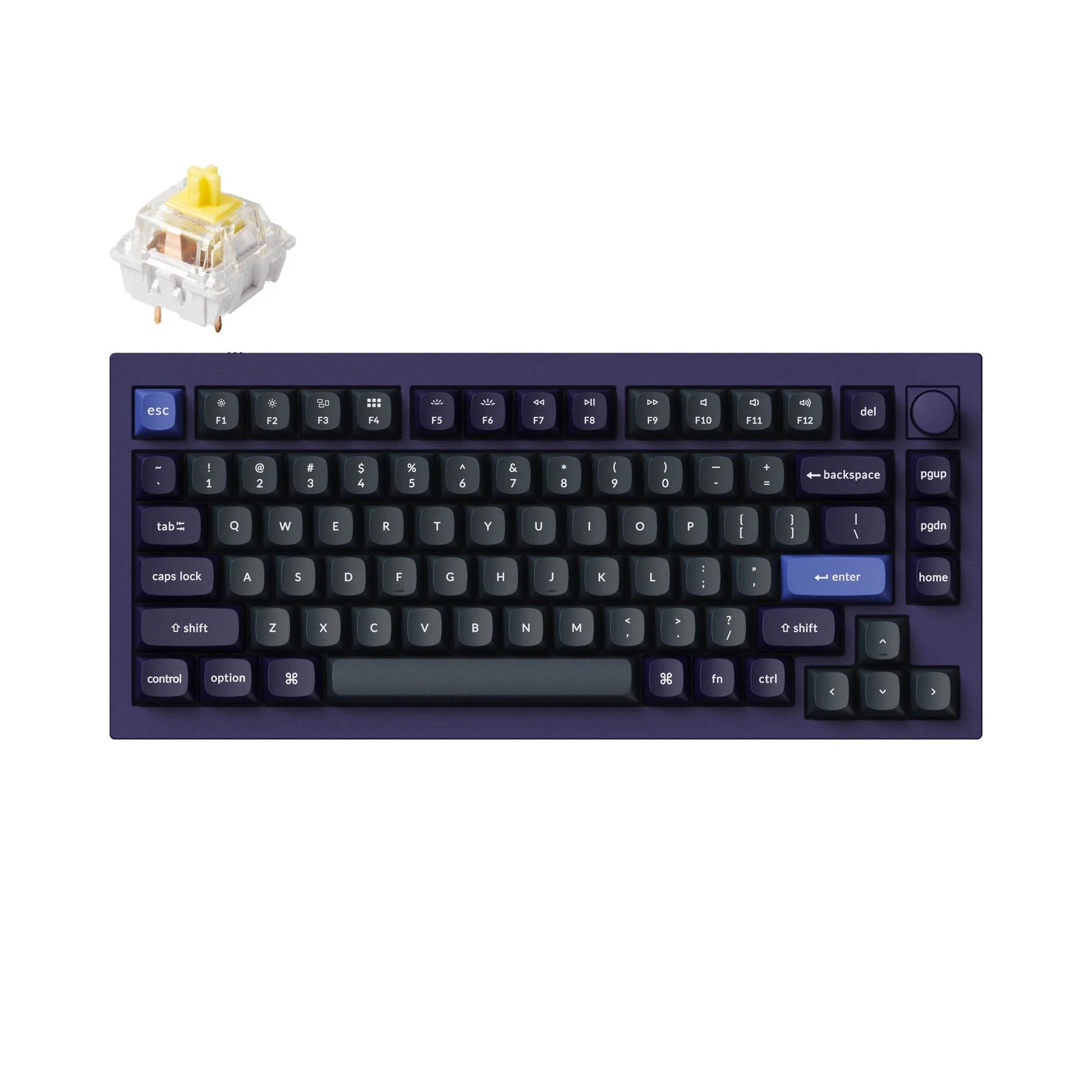 Keychron Q1 QMK Wired Custom Mechanical Keyboard - Version 2(US ANSI Layout) - Image 57