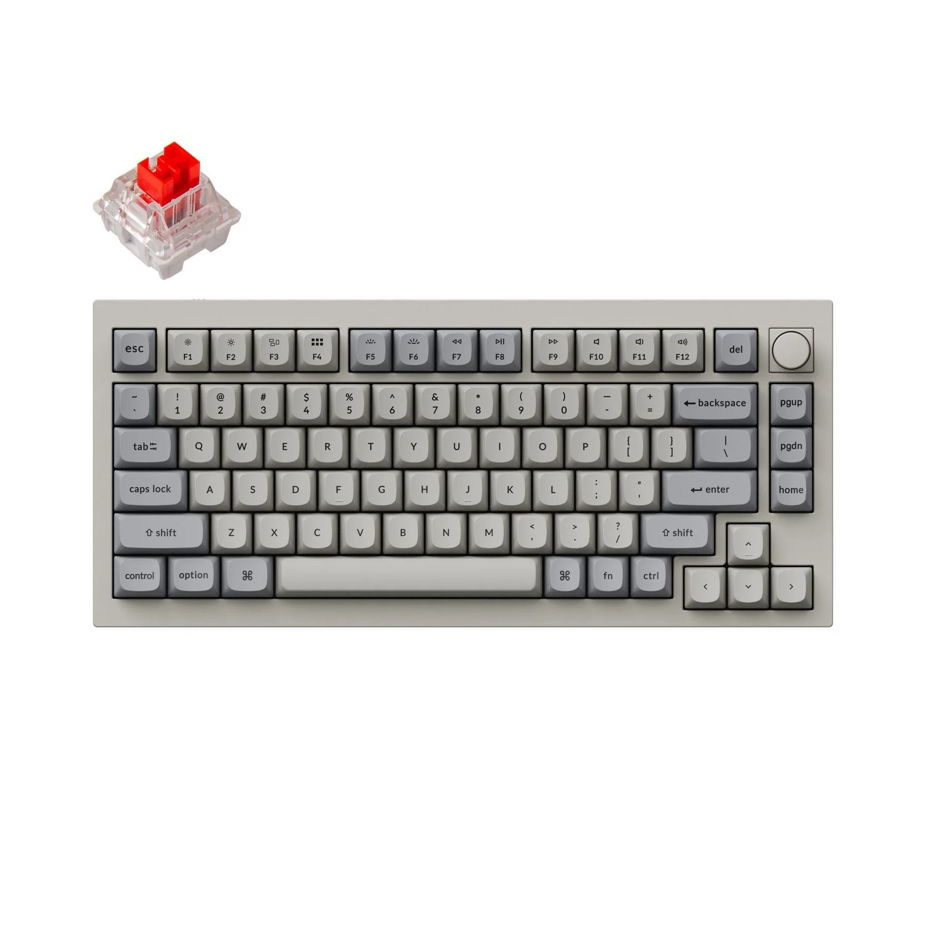 Keychron Q1 QMK Wired Custom Mechanical Keyboard - Version 2(US ANSI Layout) - Image 58