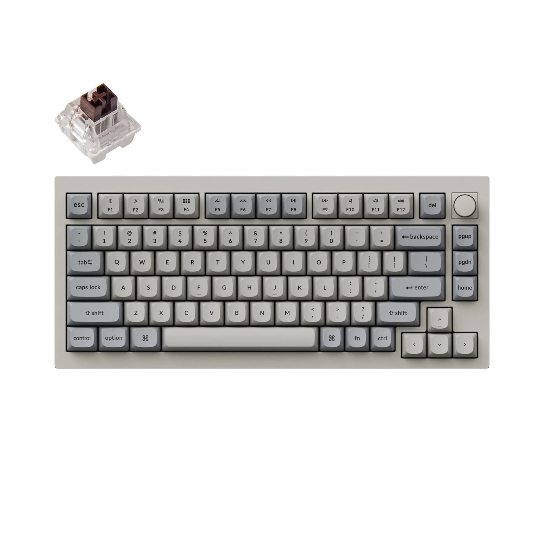 Keychron Q1 QMK Wired Custom Mechanical Keyboard - Version 2(US ANSI Layout) - Image 59