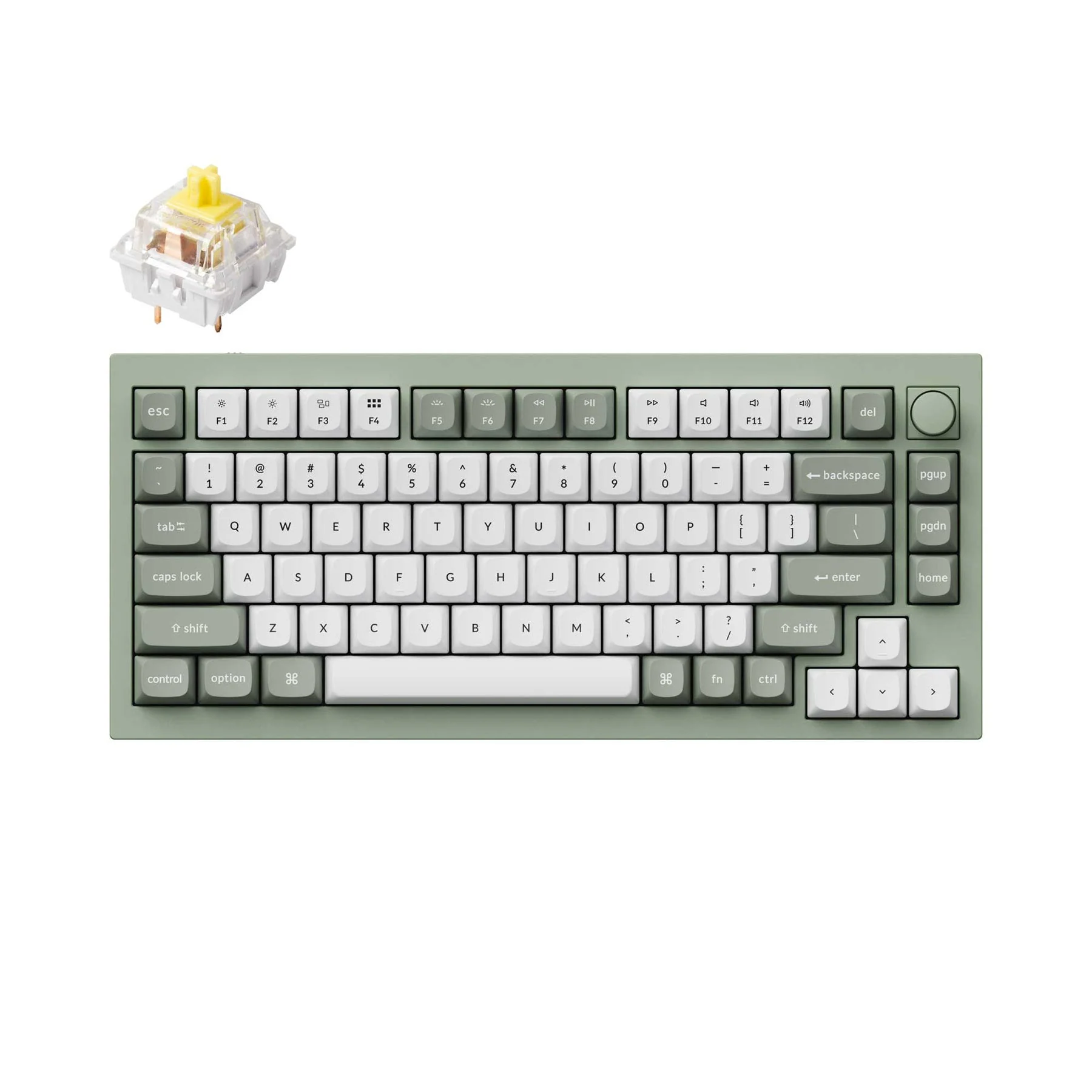 Keychron Q1 QMK Wired Custom Mechanical Keyboard - Version 2(US ANSI Layout) - Image 62