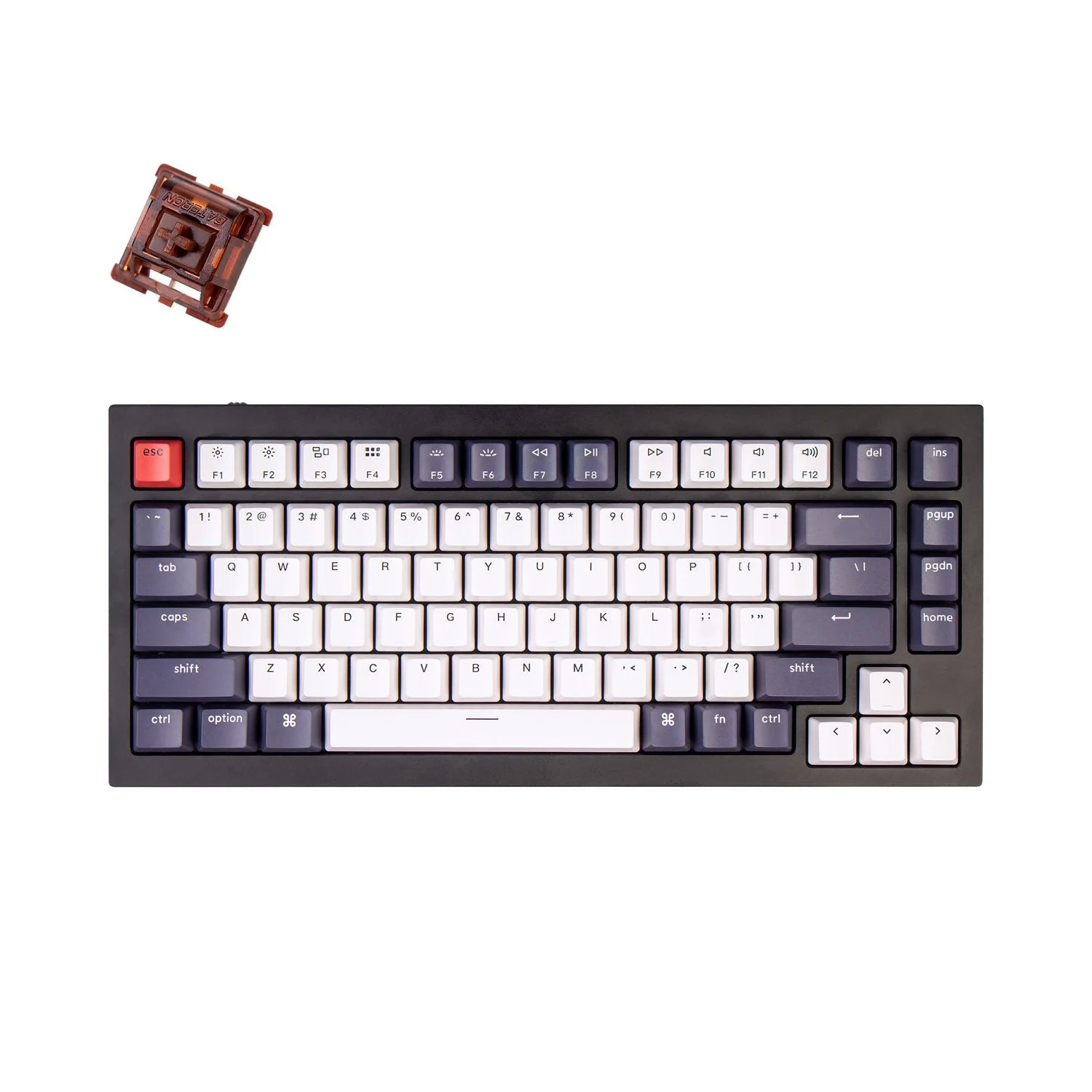 Keychron Q1 QMK Wired Custom Mechanical Keyboard(US ANSI Layout) - Image 8