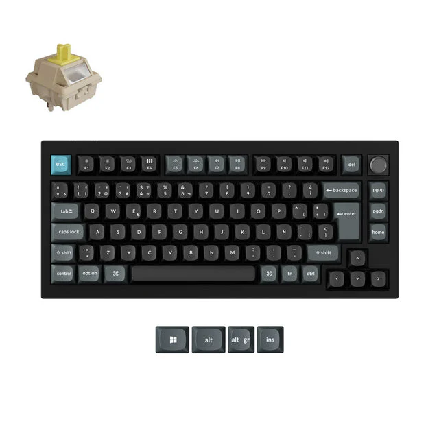 Keychron Q1 Ultra 8K Wireless Custom Mechanical Keyboard ISO Layout Collection - Image 3