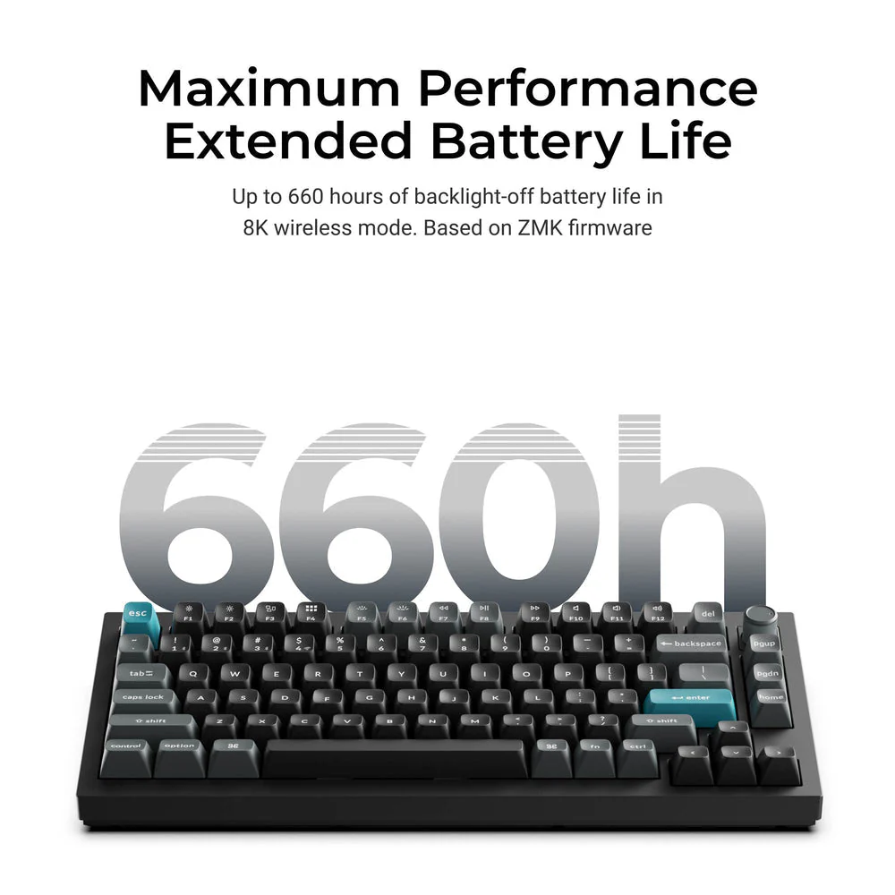 Keychron Q1 Ultra 8K Wireless Custom Mechanical Keyboard (US ANSI Layout) - Image 4