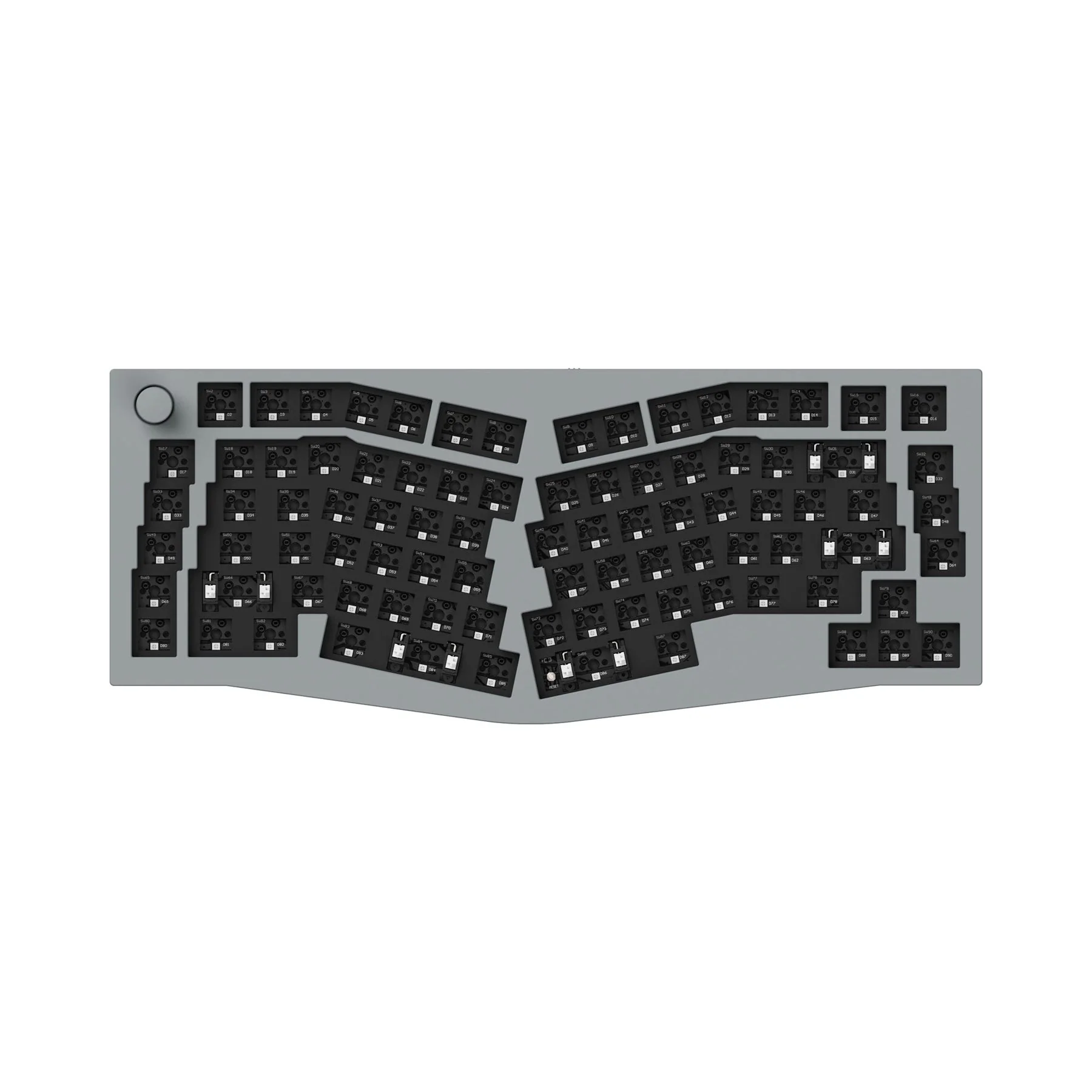 Keychron Q10 (Alice Layout) QMK Wired Custom Mechanical Keyboard(US ANSI Layout) - Image 20