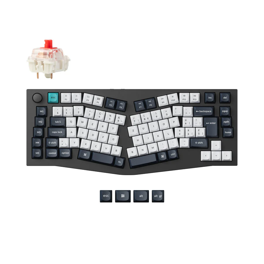 Keychron Q10 Max (Alice Layout) QMK Custom Mechanical Keyboard ISO Layout Collection - Image 10