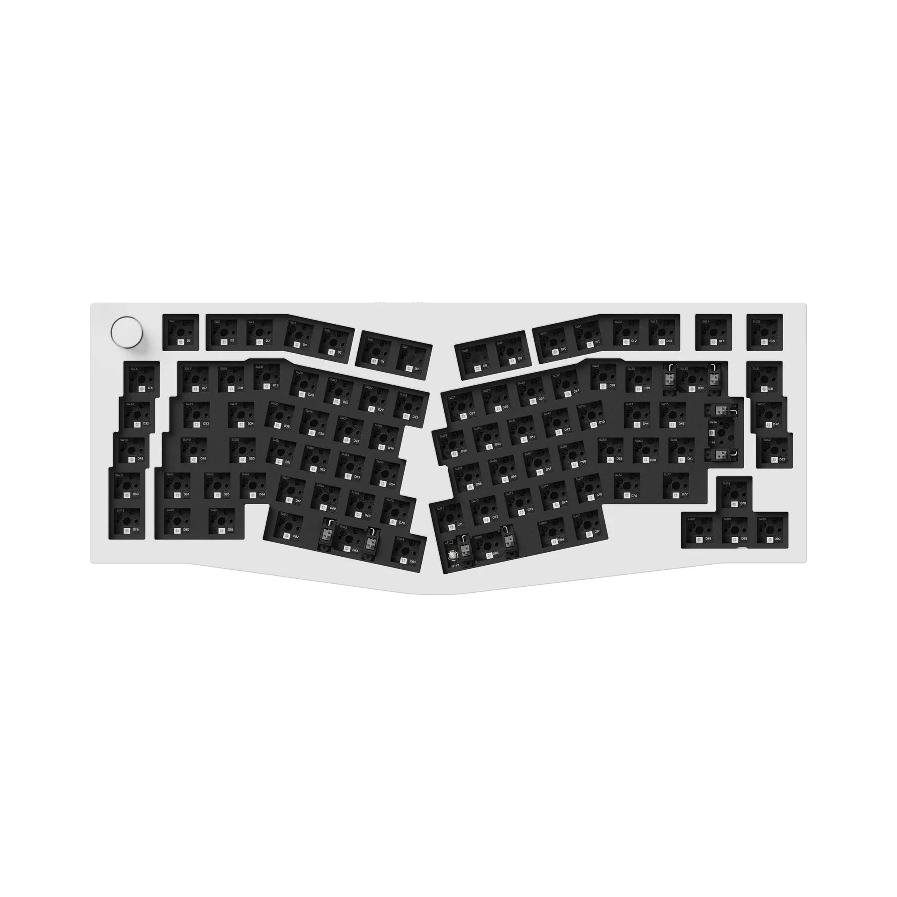 Keychron Q10 Pro (Alice Layout) QMK/VIA Wireless Custom Mechanical Keyboard (US ANSI Layout) - Image 15