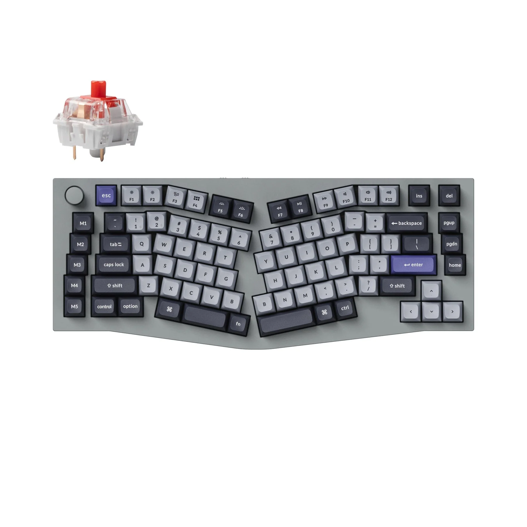 Keychron Q10 Pro (Alice Layout) QMK/VIA Wireless Custom Mechanical Keyboard (US ANSI Layout) - Image 4