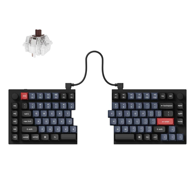 Keychron Q11 QMK Wired Custom Mechanical Keyboard(US ANSI Layout) - Image 6