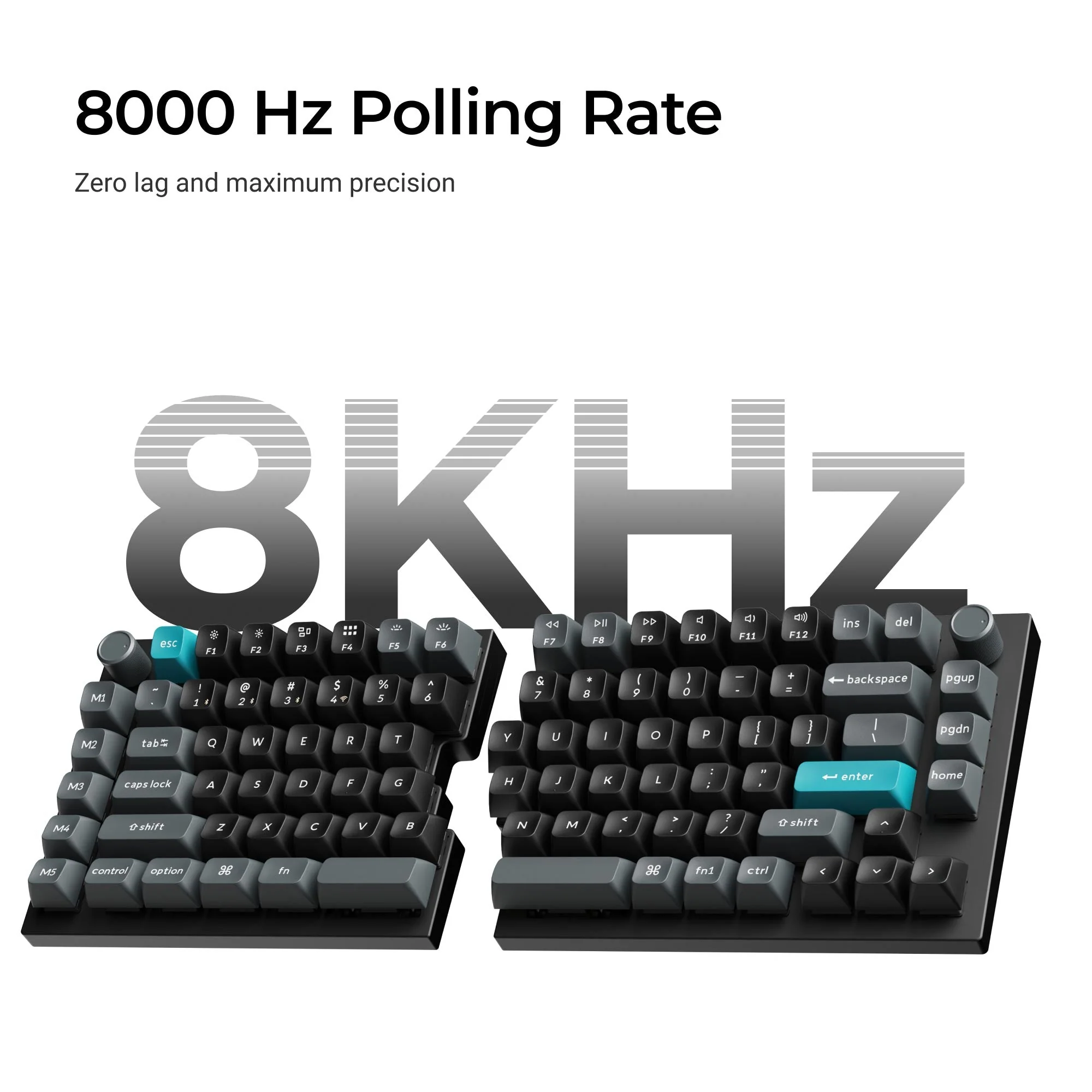 Keychron Q11 Ultra 8K Wireless Custom Mechanical Keyboard (US ANSI Layout) - Image 4