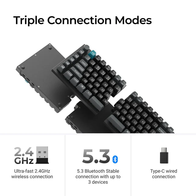 Keychron Q11 Ultra 8K Wireless Custom Mechanical Keyboard (US ANSI Layout) - Image 8