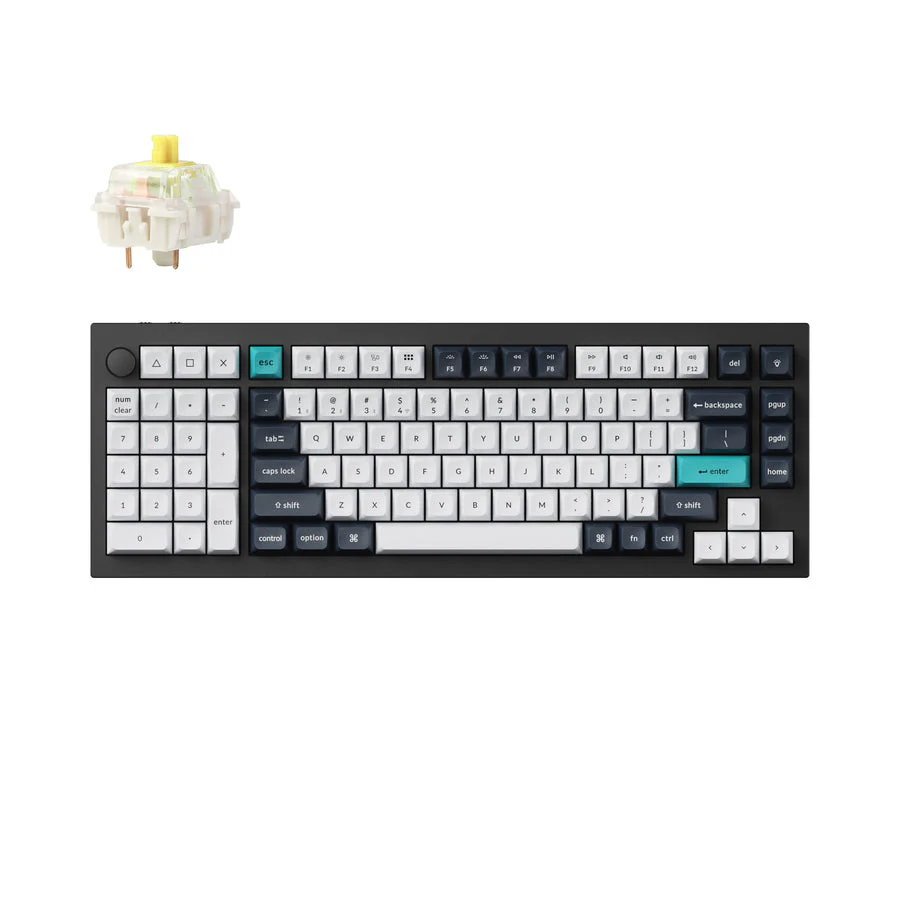 Keychron Q12 Max QMK/VIA Wireless Custom Mechanical Keyboard (US ANSI Layout) - Image 2