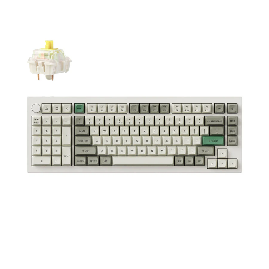 Keychron Q12 Max QMK/VIA Wireless Custom Mechanical Keyboard (US ANSI Layout) - Image 6