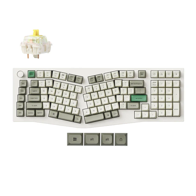 Keychron Q13 Max (Alice Layout) QMK Wireless Custom Mechanical Keyboard (US ANSI Layout) - Image 6