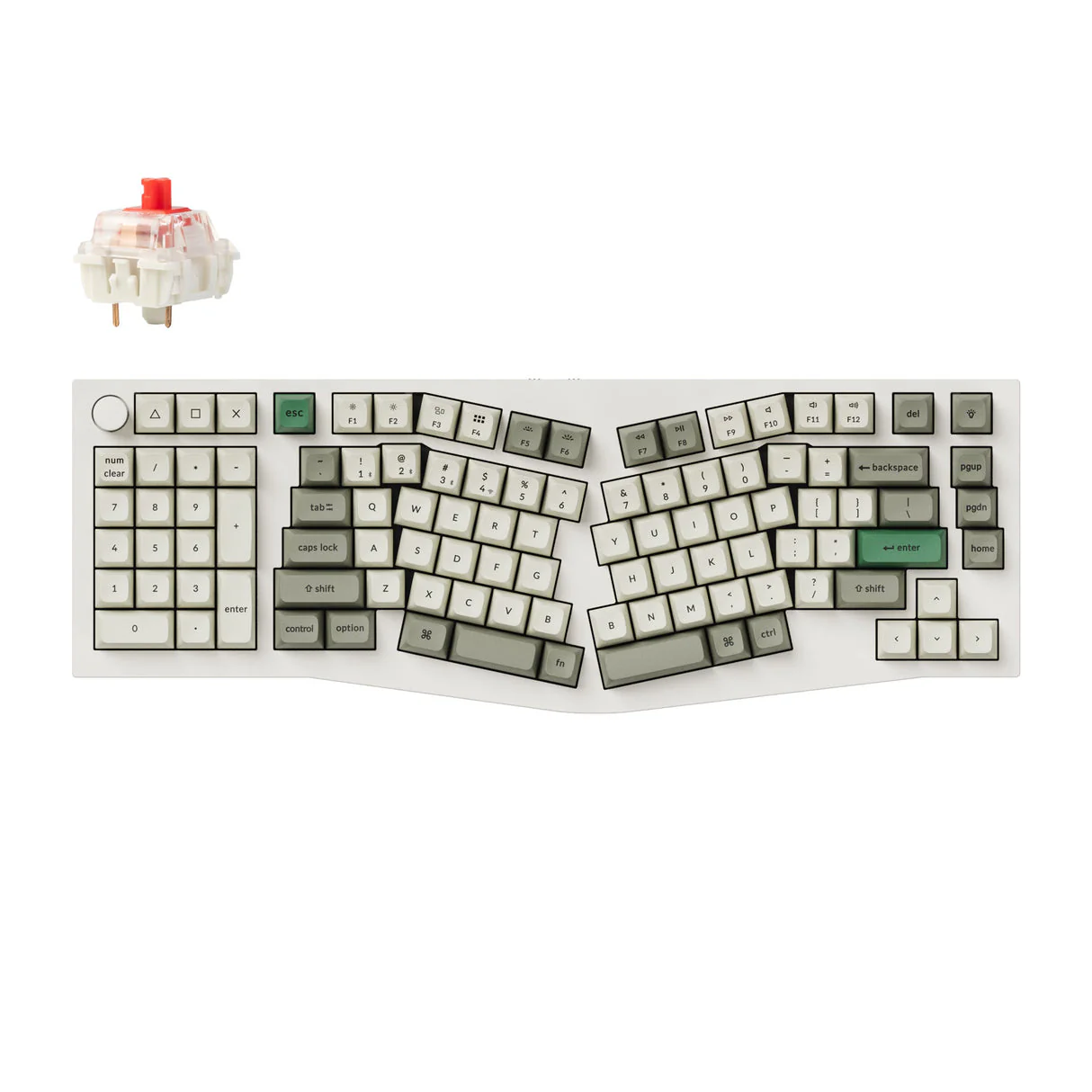 Keychron Q14 Max (Alice Layout) QMK Wireless Custom Mechanical Keyboard (US ANSI Layout) - Image 3