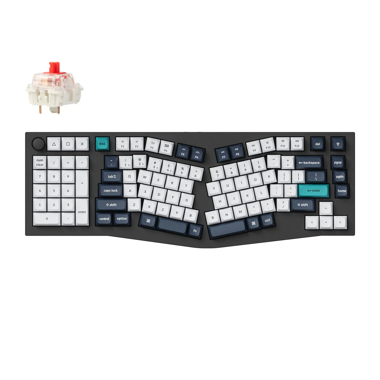 Keychron Q14 Max (Alice Layout) QMK Wireless Custom Mechanical Keyboard (US ANSI Layout) - Image 8