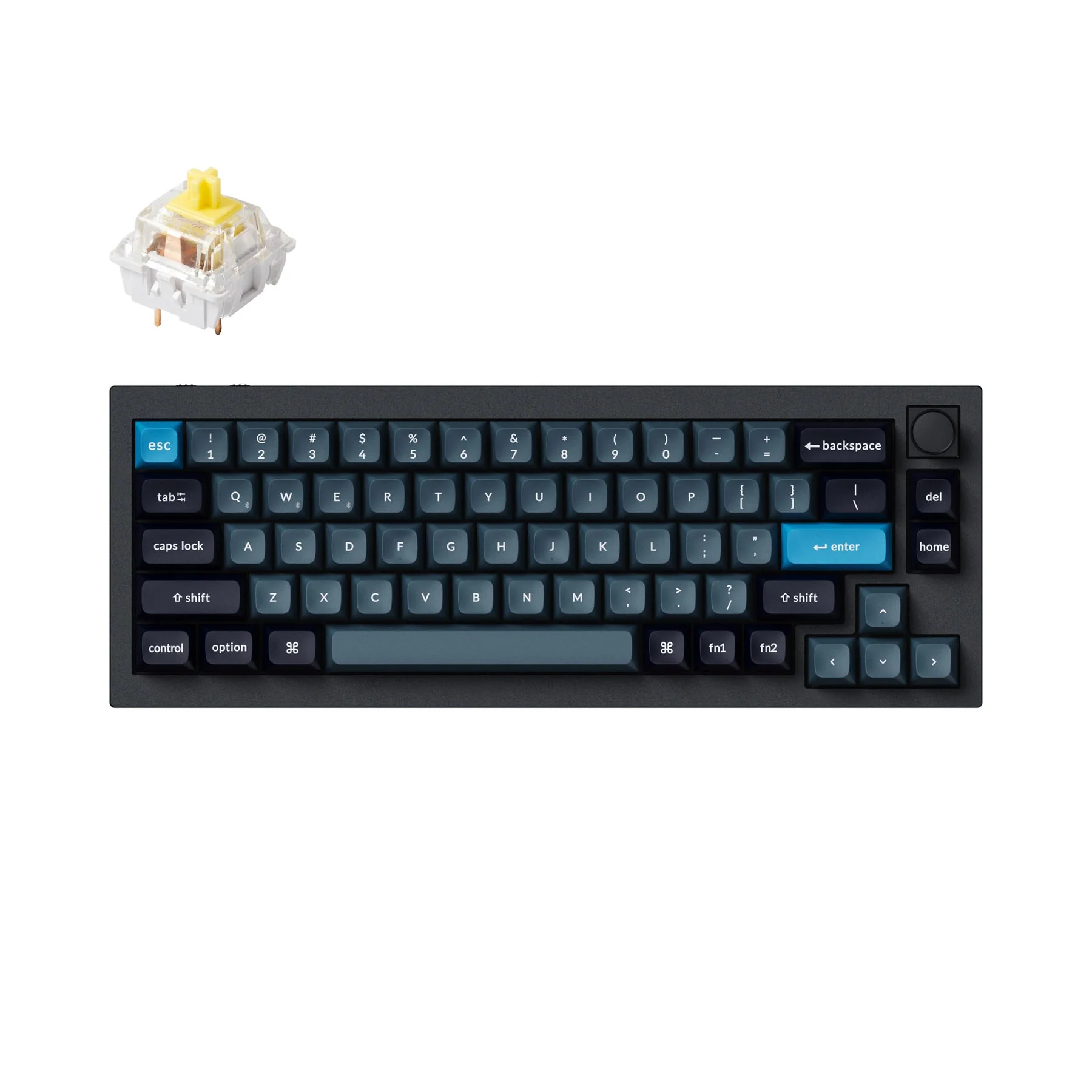 Keychron Q2 Pro QMK/VIA Wireless Custom Mechanical Keyboard(US ANSI Layout) - Image 3