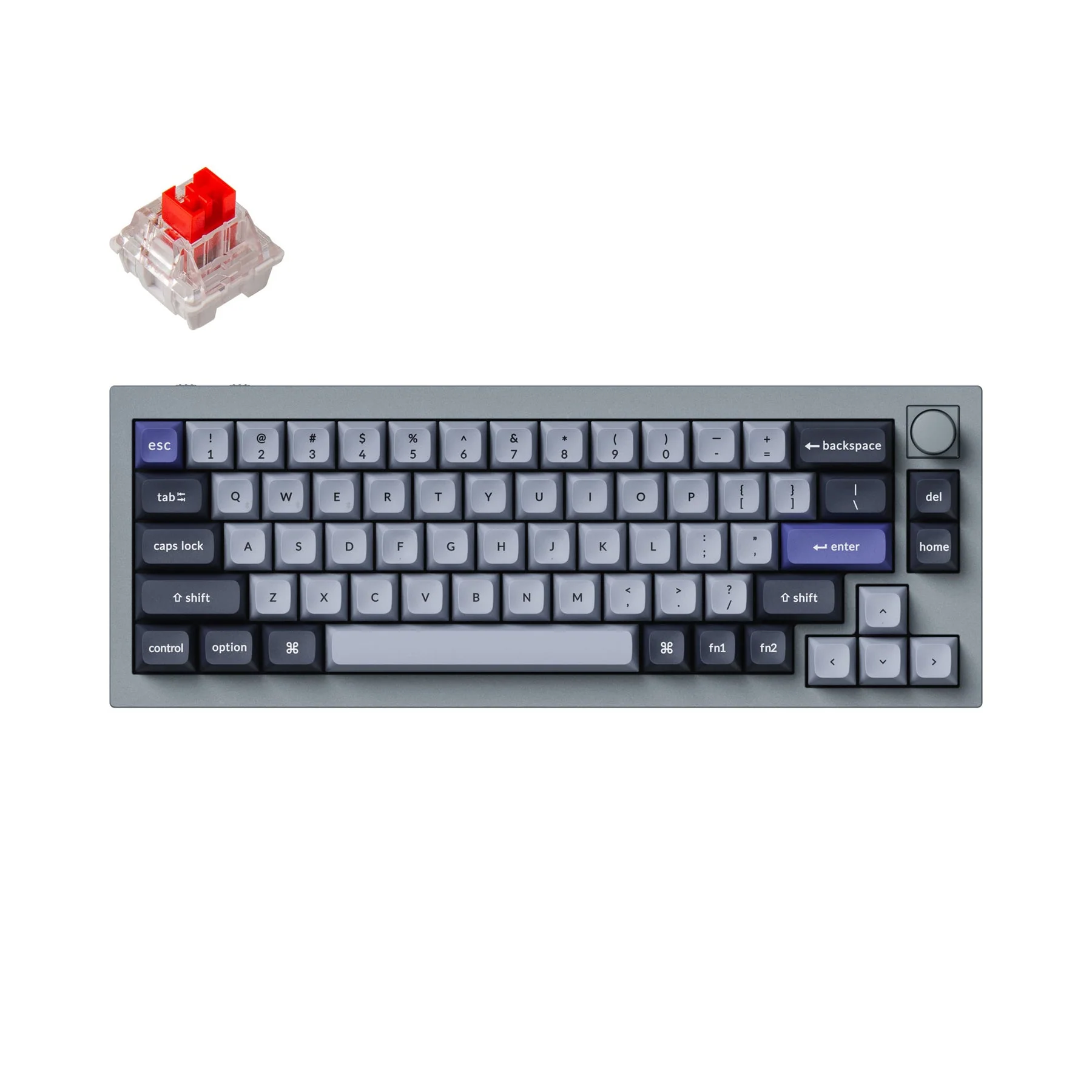 Keychron Q2 Pro QMK/VIA Wireless Custom Mechanical Keyboard(US ANSI Layout) - Image 4