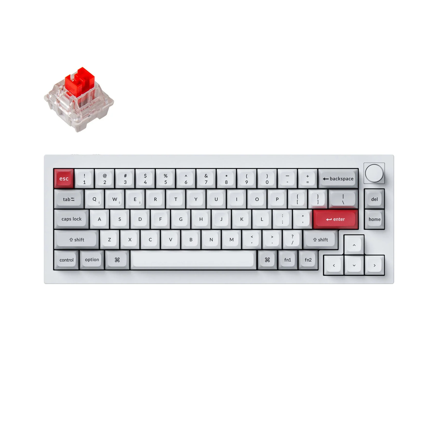 Keychron Q2 Pro QMK/VIA Wireless Custom Mechanical Keyboard(US ANSI Layout) - Image 7