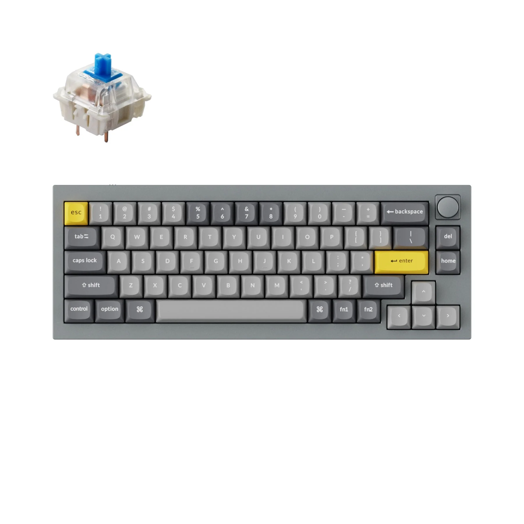 Keychron Q2 QMK Wired Custom Mechanical Keyboard(US ANSI Layout) - Image 14