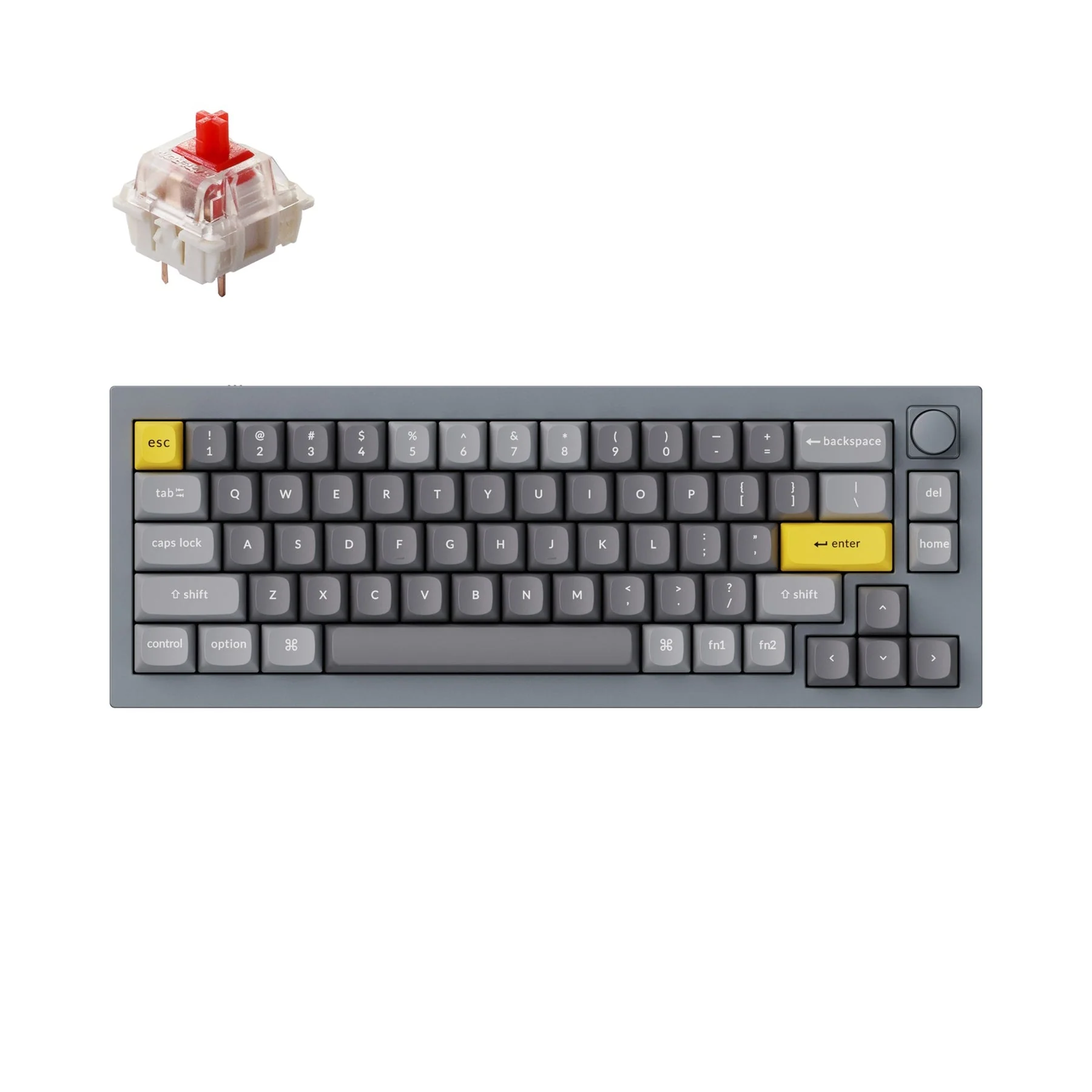 Keychron Q2 QMK Wired Custom Mechanical Keyboard(US ANSI Layout) - Image 34