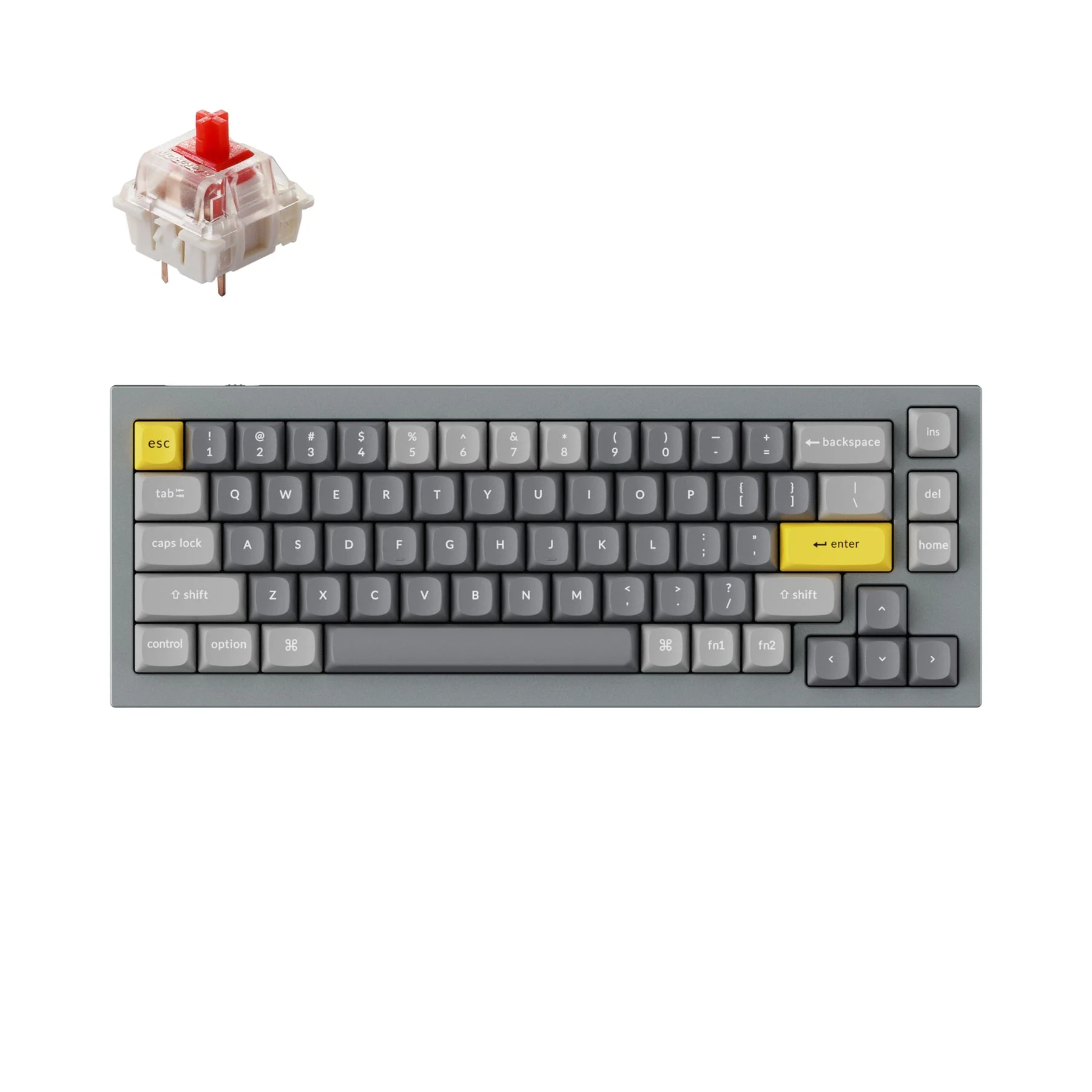 Keychron Q2 QMK Wired Custom Mechanical Keyboard(US ANSI Layout) - Image 4
