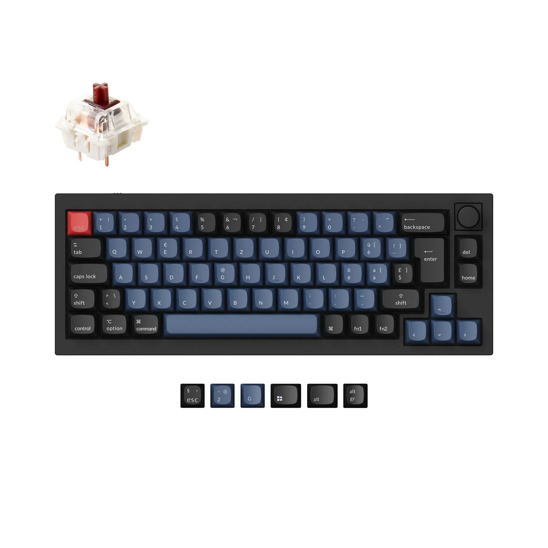 Keychron Q2 QMK Custom Mechanical Keyboard ISO Layout Collection - Image 18