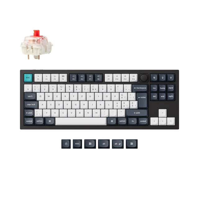 Keychron Q3 Max QMK/VIA Wireless Custom Mechanical Keyboard ISO Layout Collection - Image 10