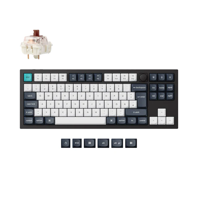 Keychron Q3 Max QMK/VIA Wireless Custom Mechanical Keyboard ISO Layout Collection - Image 2