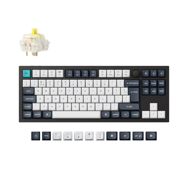 Keychron Q3 Max QMK/VIA Wireless Custom Mechanical Keyboard ISO Layout Collection - Image 6