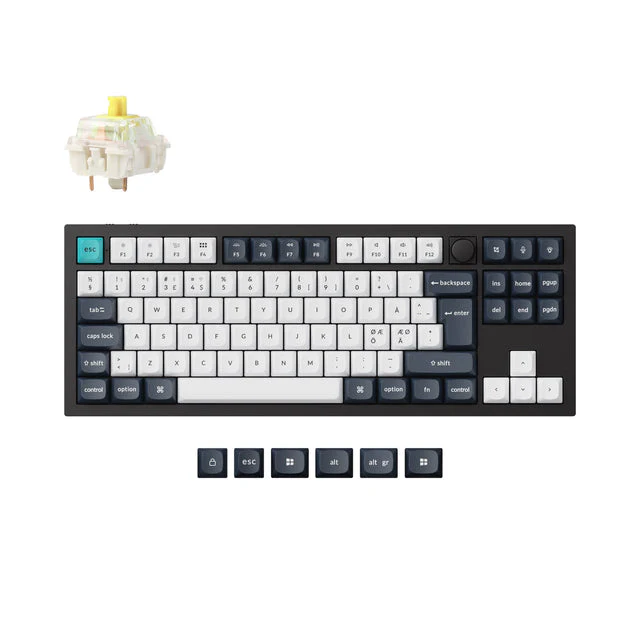 Keychron Q3 Max QMK/VIA Wireless Custom Mechanical Keyboard ISO Layout Collection - Image 9