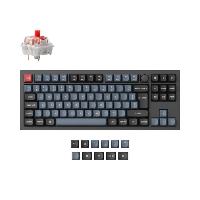 Keychron Q3 Pro QMK Custom Mechanical Keyboard ISO Layout Collection - Image 18