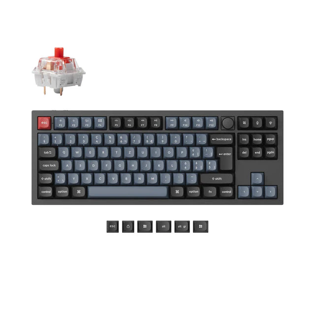 Keychron Q3 Pro QMK Custom Mechanical Keyboard ISO Layout Collection - Image 22