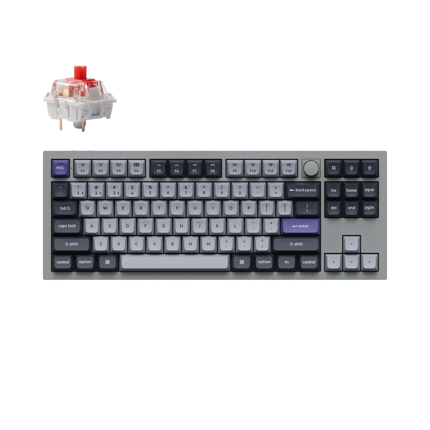 Keychron Q3 Pro QMK/VIA Wireless Custom Mechanical Keyboard (US ANSI Layout) - Image 19