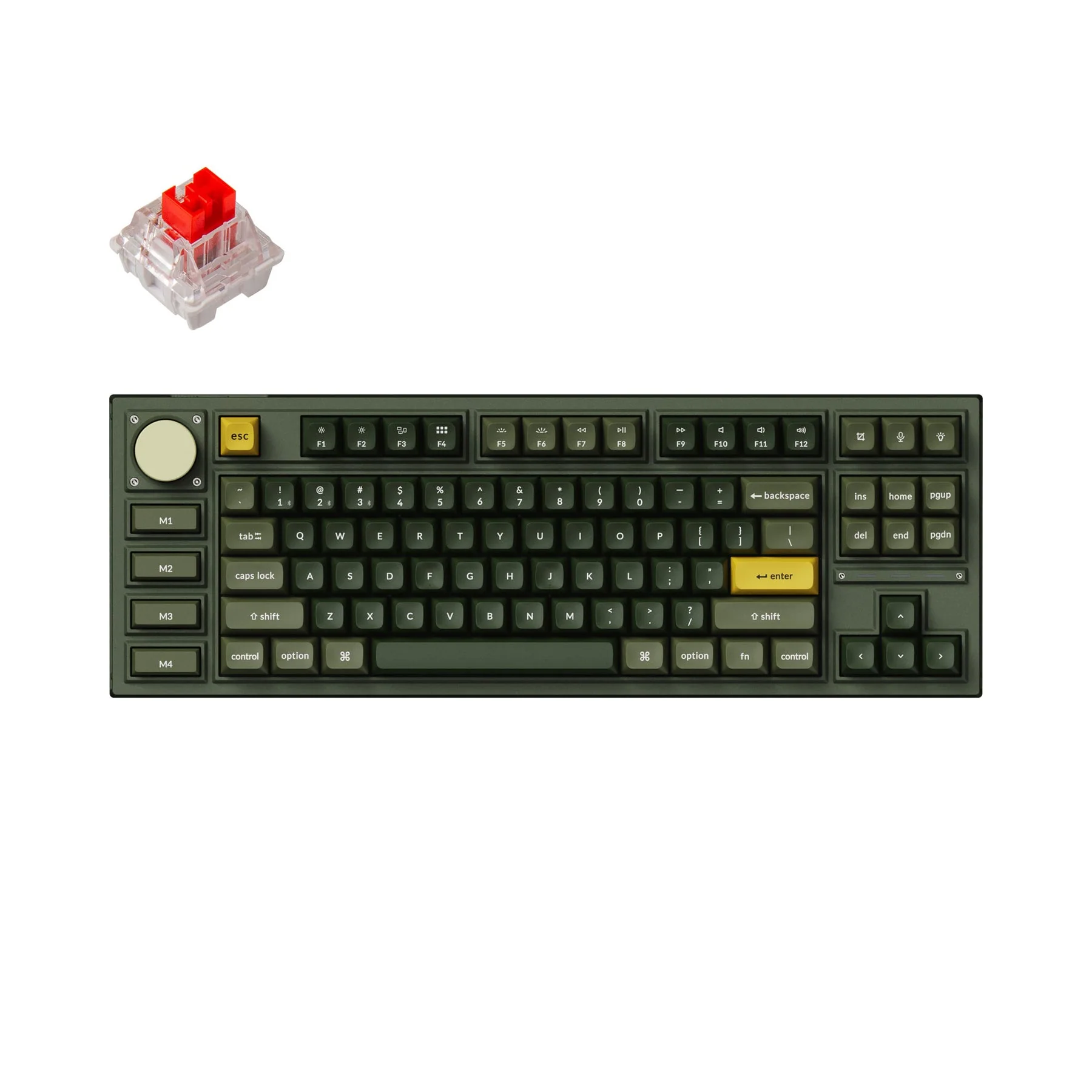 Keychron Q3 Pro QMK/VIA Wireless Custom Mechanical Keyboard (US ANSI Layout) - Image 4