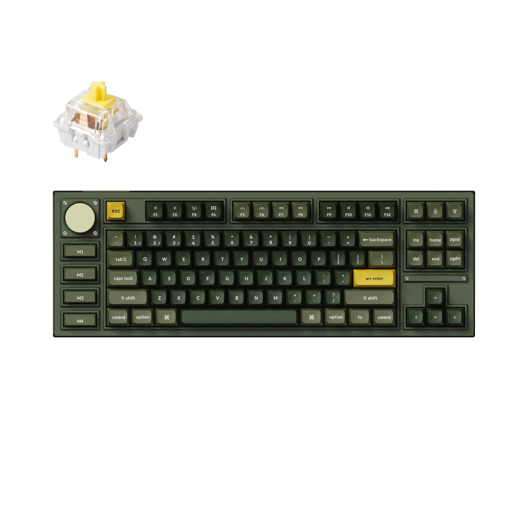Keychron Q3 Pro QMK/VIA Wireless Custom Mechanical Keyboard (US ANSI Layout) - Image 6