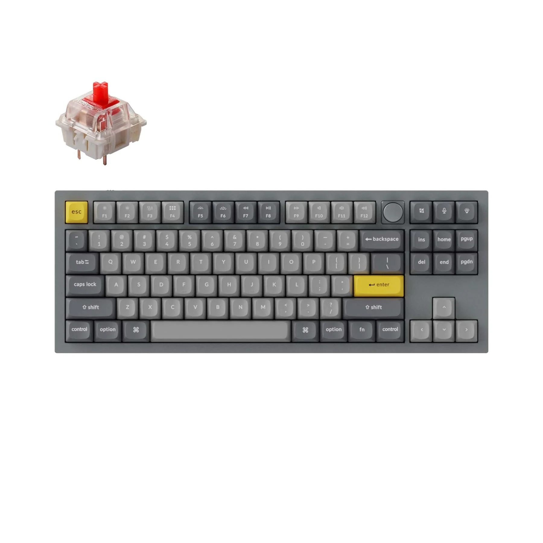 Keychron Q3 QMK Wired Custom Mechanical Keyboard(US ANSI Layout) - Image 13