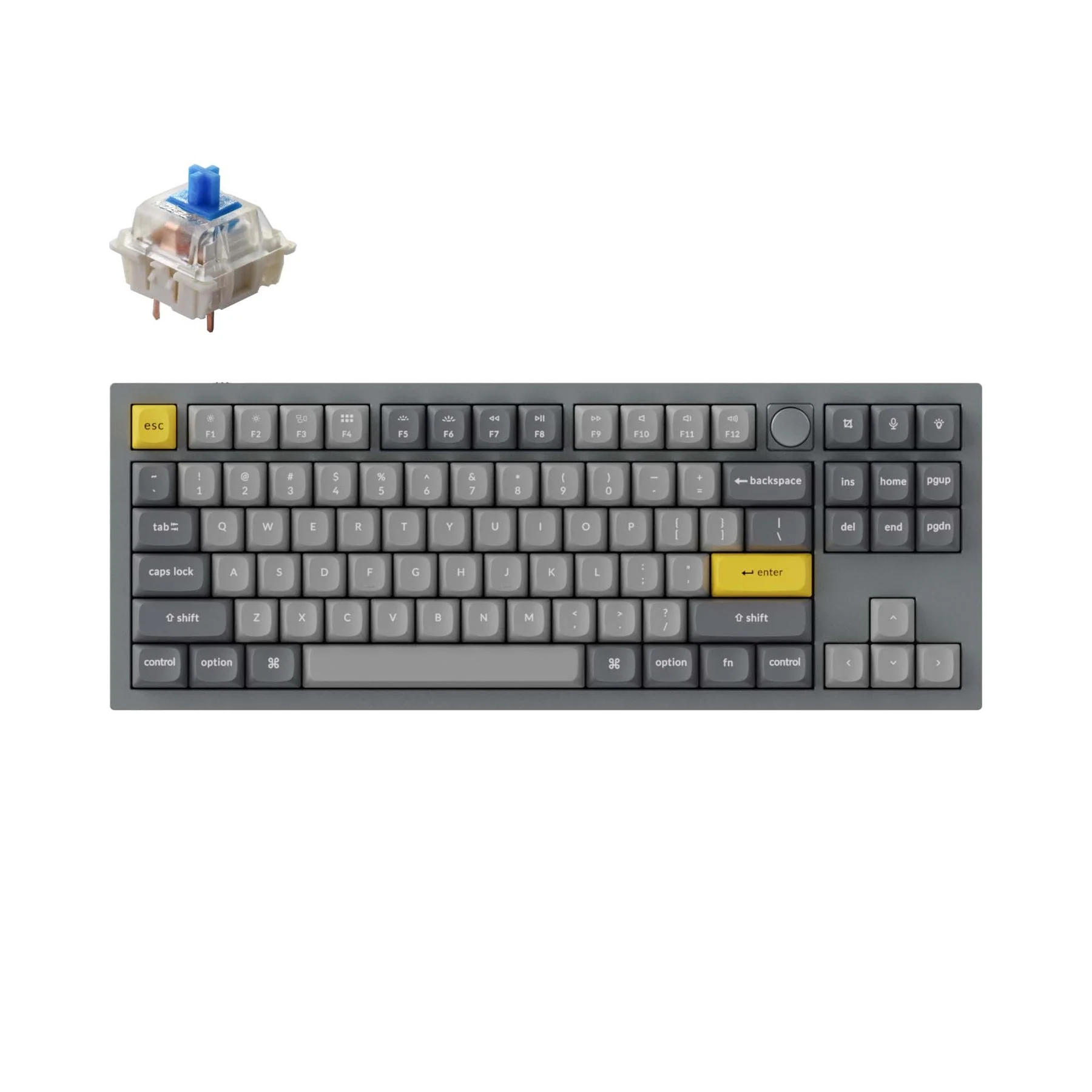 Keychron Q3 QMK Wired Custom Mechanical Keyboard(US ANSI Layout) - Image 14