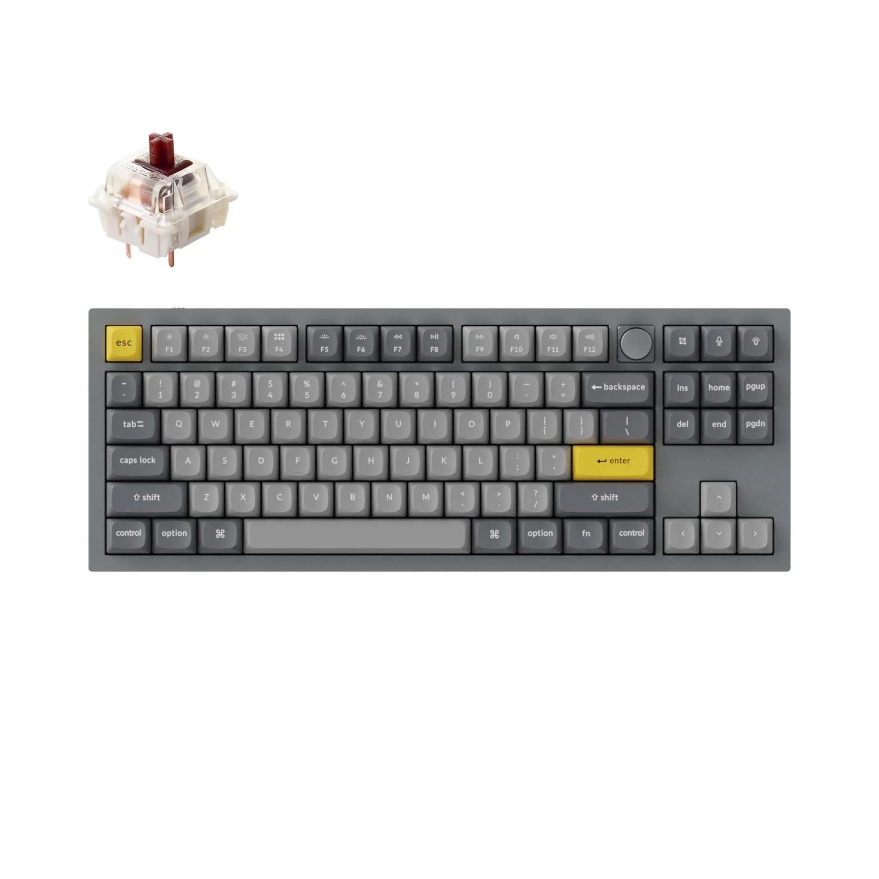 Keychron Q3 QMK Wired Custom Mechanical Keyboard(US ANSI Layout) - Image 15