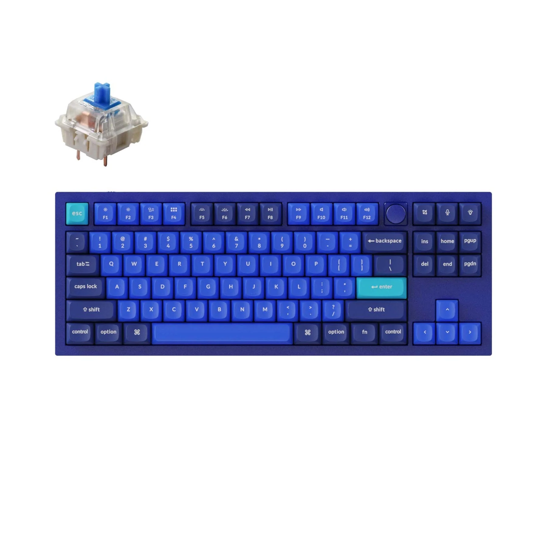 Keychron Q3 QMK Wired Custom Mechanical Keyboard(US ANSI Layout) - Image 16