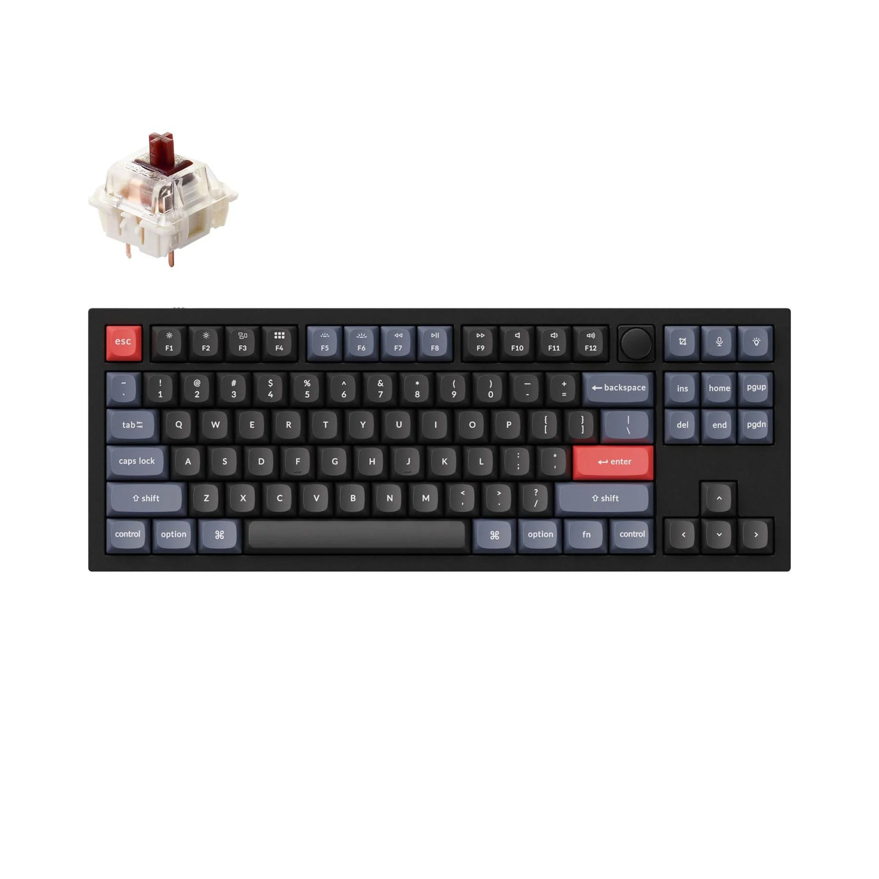 Keychron Q3 QMK Wired Custom Mechanical Keyboard(US ANSI Layout) - Image 32