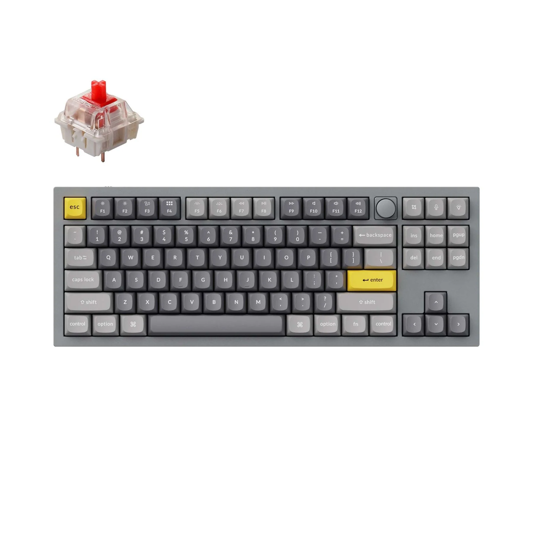 Keychron Q3 QMK Wired Custom Mechanical Keyboard(US ANSI Layout) - Image 33