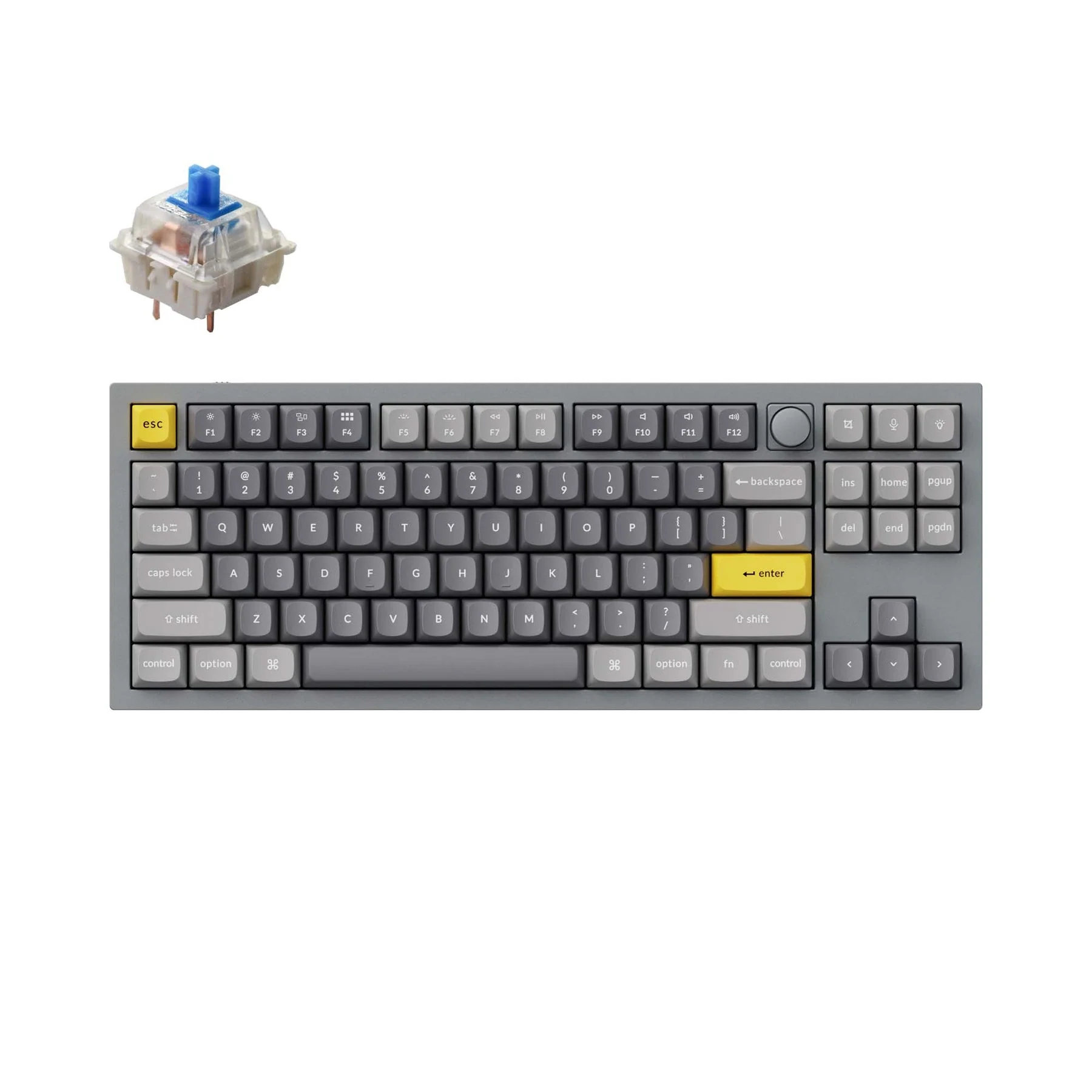 Keychron Q3 QMK Wired Custom Mechanical Keyboard(US ANSI Layout) - Image 34