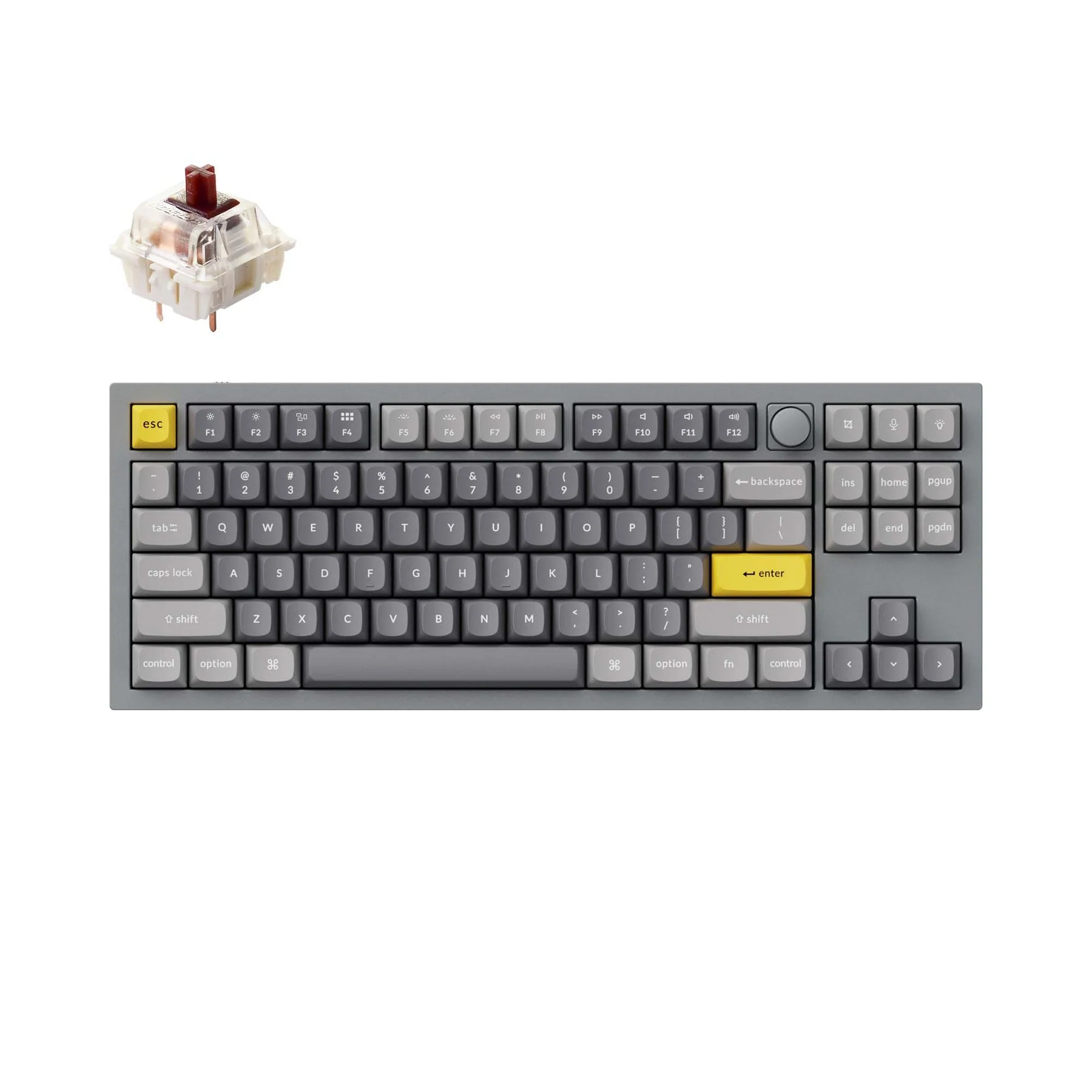 Keychron Q3 QMK Wired Custom Mechanical Keyboard(US ANSI Layout) - Image 35