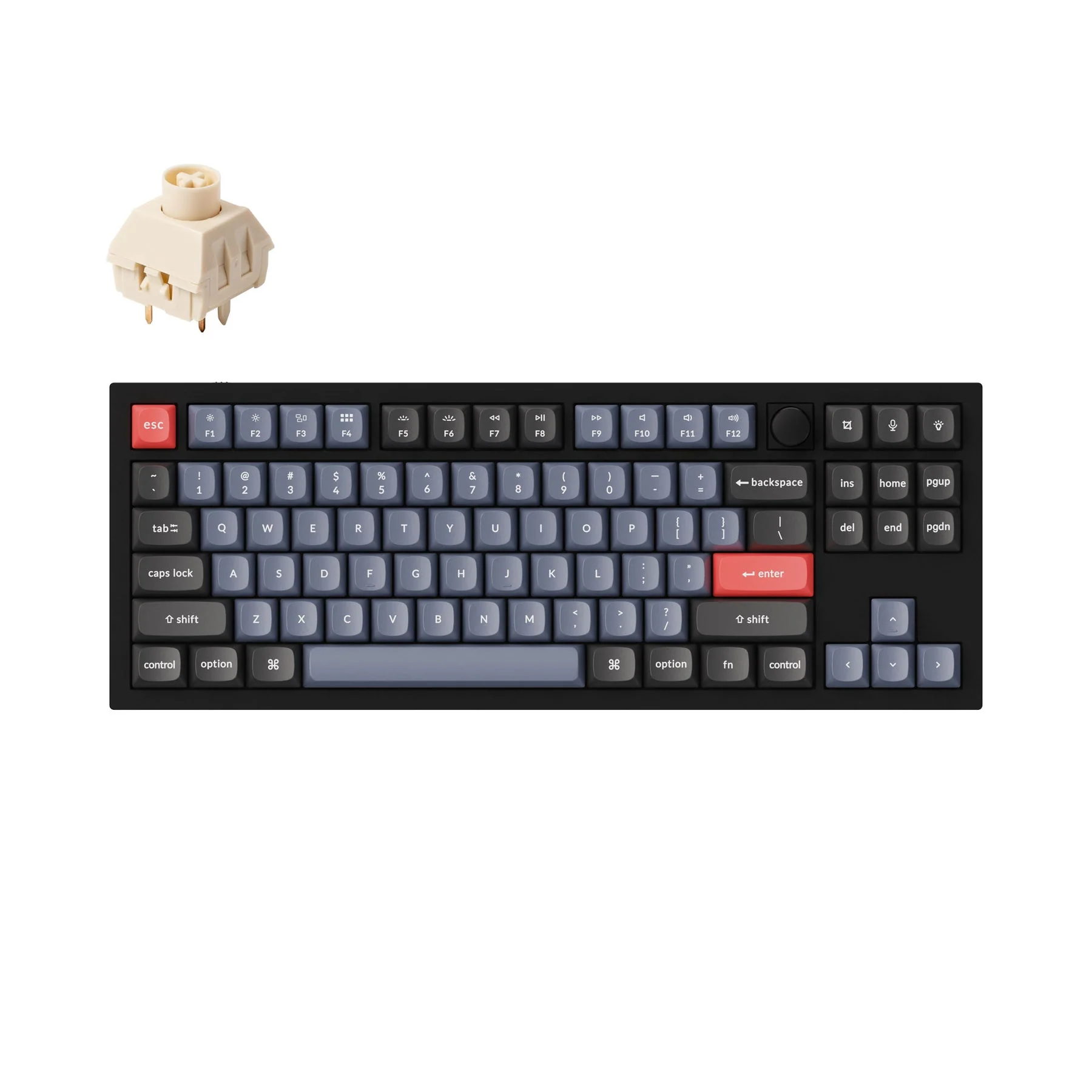 Keychron Q3 QMK Wired Custom Mechanical Keyboard(US ANSI Layout) - Image 46