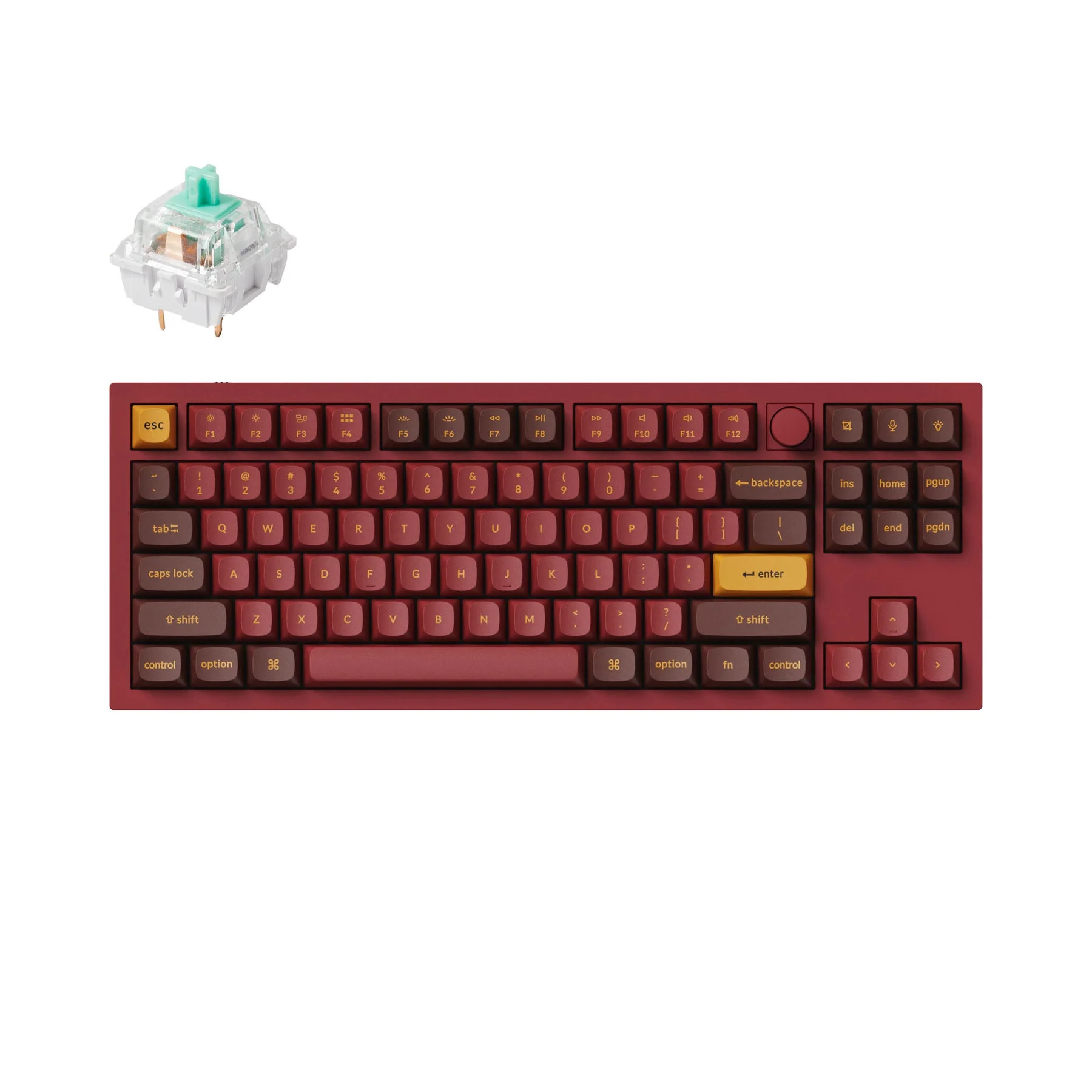 Keychron Q3 QMK Wired Custom Mechanical Keyboard(US ANSI Layout) - Image 48