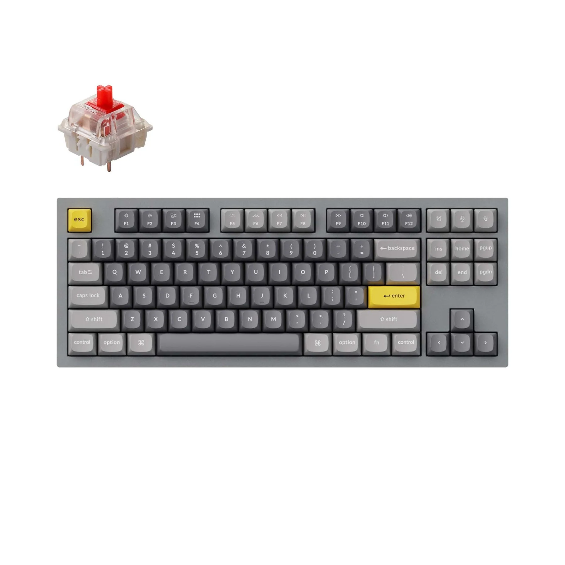 Keychron Q3 QMK Wired Custom Mechanical Keyboard(US ANSI Layout) - Image 7