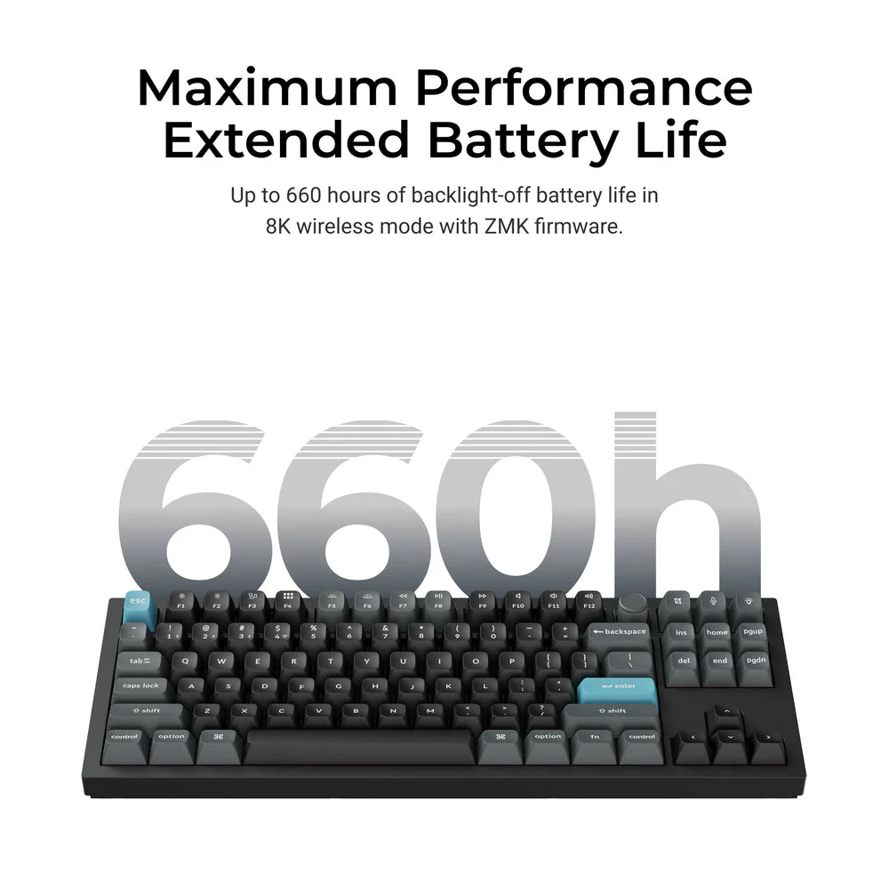 Keychron Q3 Ultra 8K Wireless Custom Mechanical Keyboard (US ANSI Layout) - Image 4