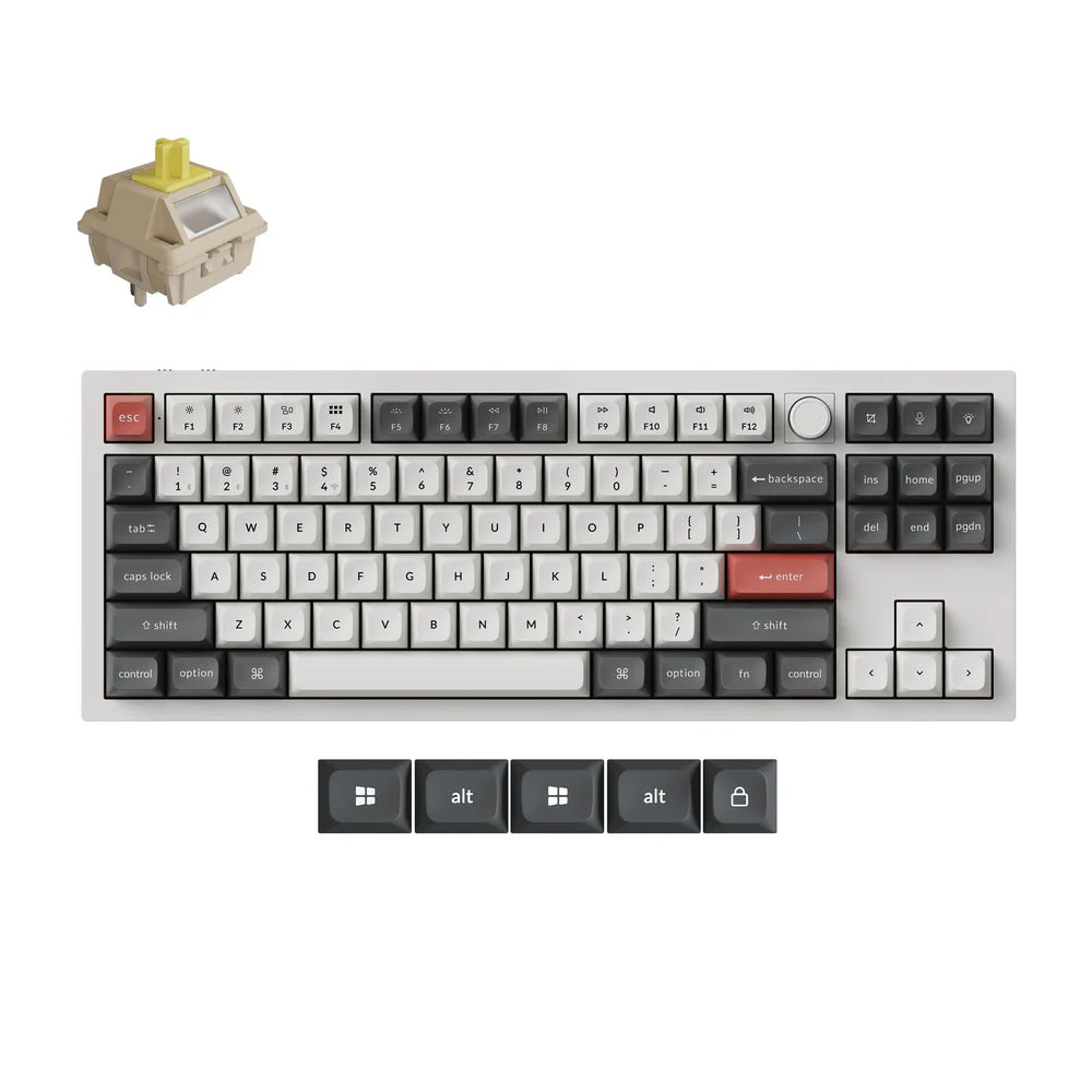 Keychron Q3 Ultra 8K Wireless Custom Mechanical Keyboard (US ANSI Layout) - Image 8